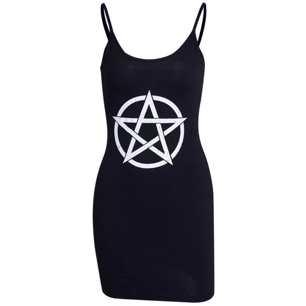 Printed Super Stretchy Bodycon Mini Tank Dress
